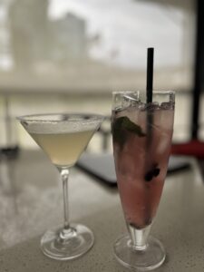 Lemon Drop & Blueberry Mojito