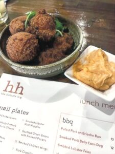 Smoked Lobster Hush Puppies